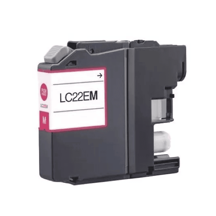 Brother LC22E Magenta Cartucho de Tinta Generico - Reemplaza LC22EM 1