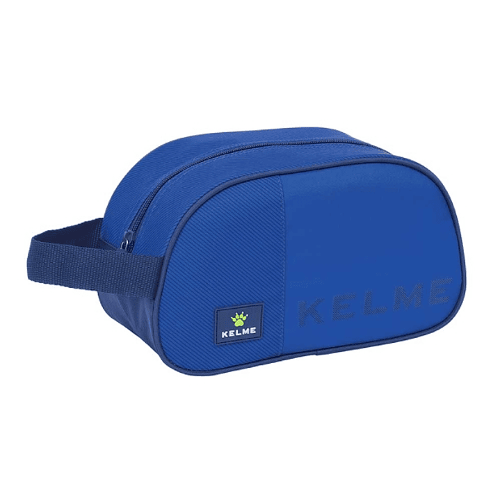 Safta Kelme Blue Neceser de 5L - Cremallera - Asa Lateral - Adapatable a Carro - 260x120x150mm - Color Azul 1