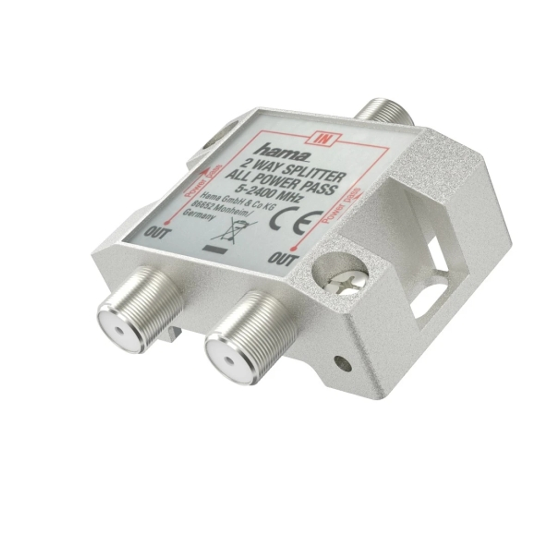 Hama Essential Divisor para Antena - Color Gris 1