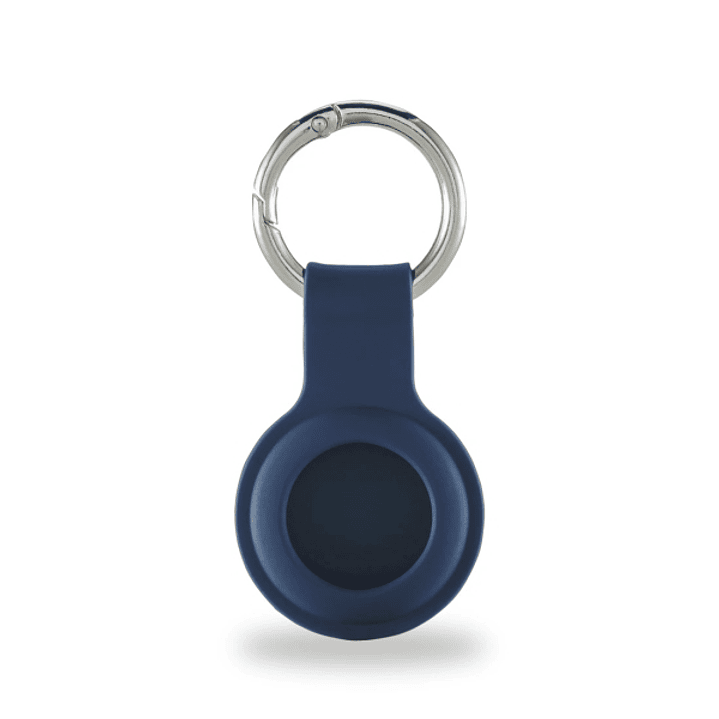 Hama Essential Funda para AirTag - Silicona Antiadherente - Color Azul 1