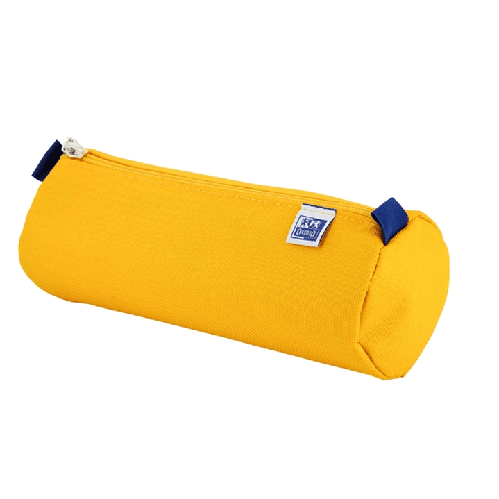 Oxford Kangoo Kids Estuche Redondo Grande - Resistente Poliester - Color Amarillo 1