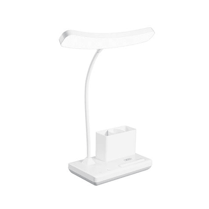 XO OZ11 Lampara LED con Bateria - 3 Temperaturas de Luz - Organizador - Color Blanco 1