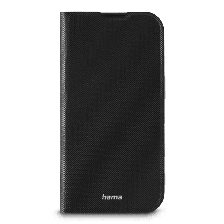 Hama Daily Protect Funda para iPhone 16 - Cierre Magnetico - Antideslizante - Antihuellas - Poliuretano Termoplastico - Funcion de Soporte - Bordes El 1