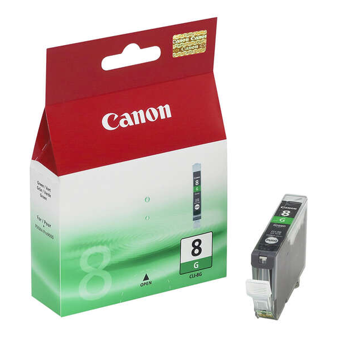 Canon CLI8 Verde Cartucho de Tinta Original - 0627B001 1