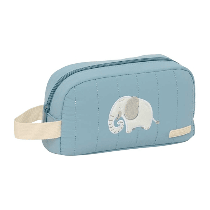 Safta Elefante Portadesayunos Termico de 1.7L - Interior Forrado en Aluminio - 215x65x120mm - Color Azul 1