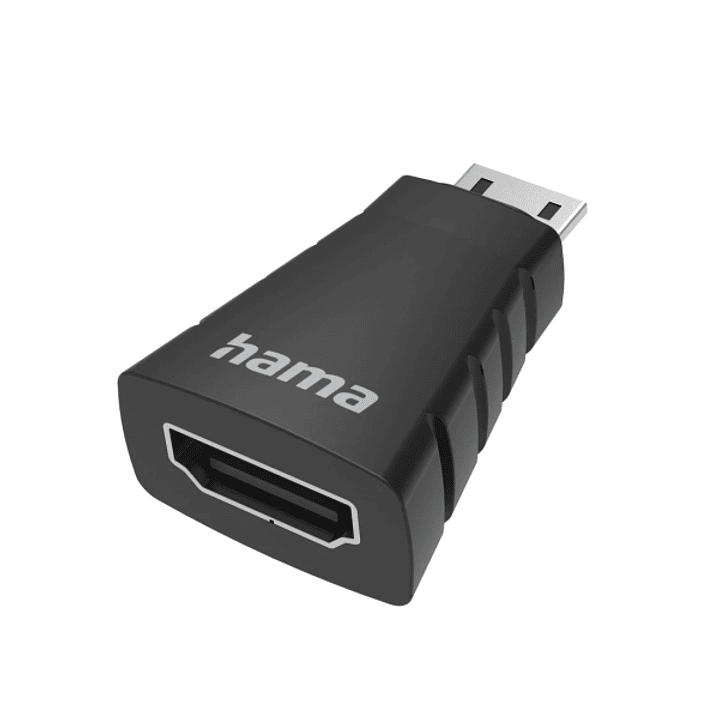 Hama Essential Adaptador HDMI - 4K - HDMI Hembra - Mini HDMI Macho - Color Negro 1