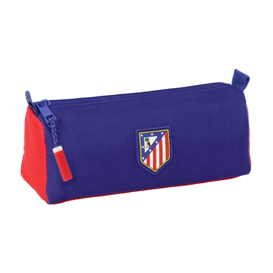 Safta Atletico de Madrid Portatodo - Cremallera - 1.2L - 210x70x80mm - Color Azul Marino 1