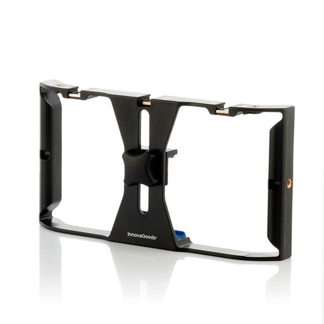 Innovagoods Stafect Soporte para Smartphones hasta 10cm de Ancho - Estabilizador Manual - Rosca 1/4