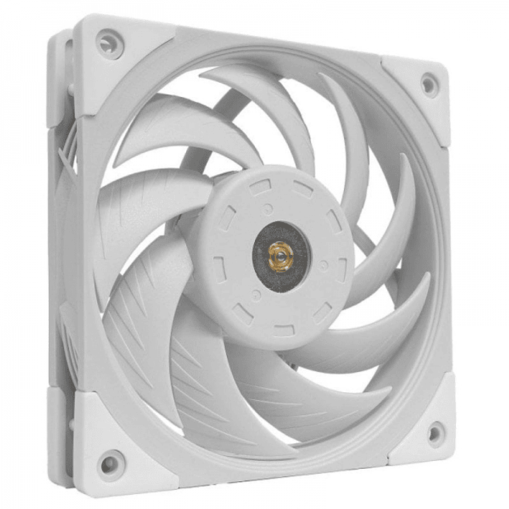 Mars Gaming MF-NC Ventilador para PC - Aspas Hibridas - Operacion Silenciosa - Rodamiento FDB - Control PWM - Flujo de Aire Optimo - Color Blanco 1