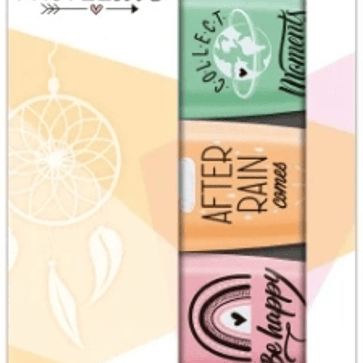 Stabilo Boss Mini Pastellove Pack de 6 Marcadores Fluorescentes - Trazo entre 2 y 5mm - Tinta con Base de Agua - Antisecado - Colores Rosa, Fucsia, Na 1