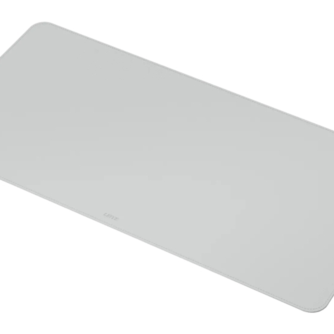 Leitz Alfombrilla de Escritorio Grande 80x40cm - Espesor 2mm - Antideslizante - Impermeable - Color Gris 1