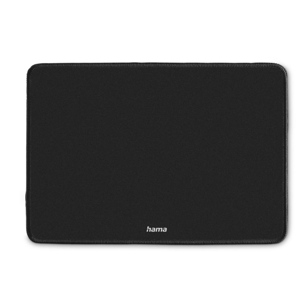 Hama Business Alfombrilla para Raton - Base Antideslizante - Borde Reforzado - Superficie de Tela - 29.7x0.3x21.3cm - Color Negro 1