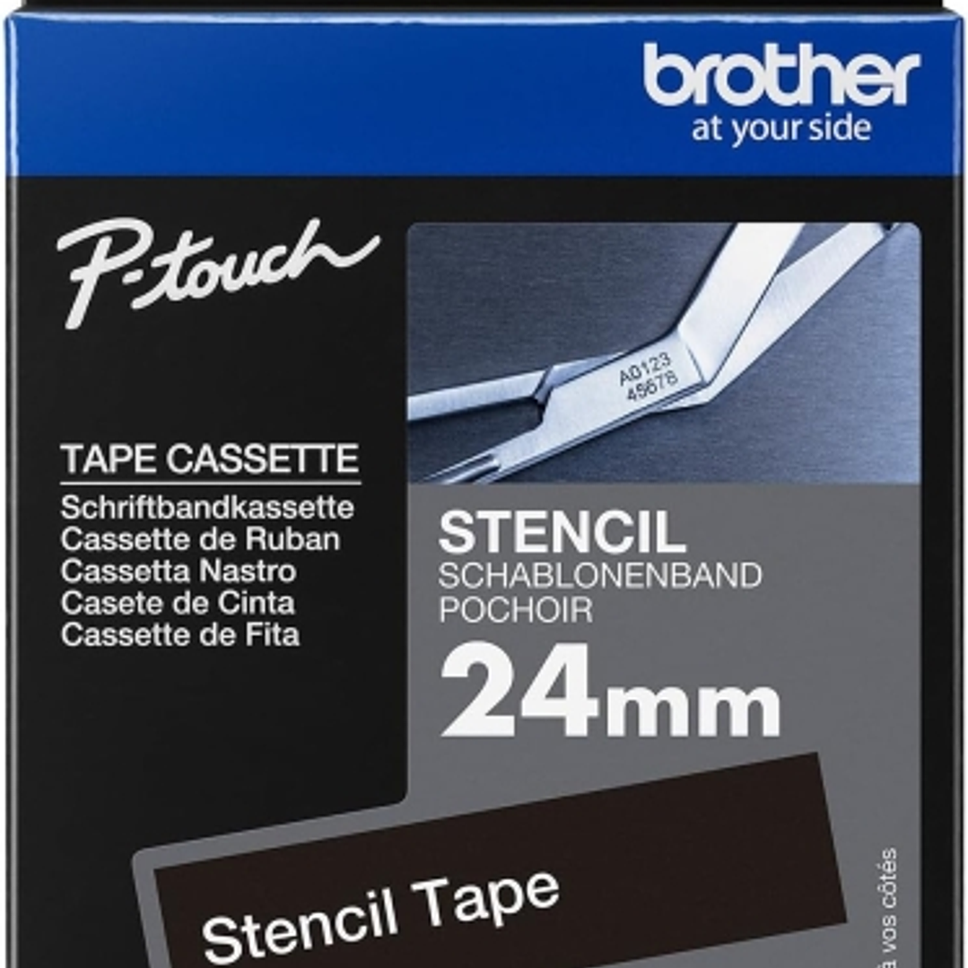 Brother STe151 Cinta de Identificacion Original - Ancho 24mm x 3 metros 1