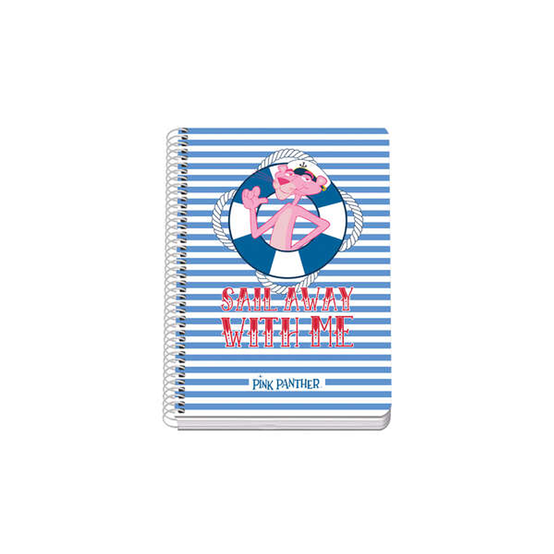 Dohe Cuaderno A5 - Cubierta en Cartulina Contracolada - Impresion a Todo Color - Guardas Impresas - Encuadernado en Espiral Metalico Blanco - 80 Hojas 1