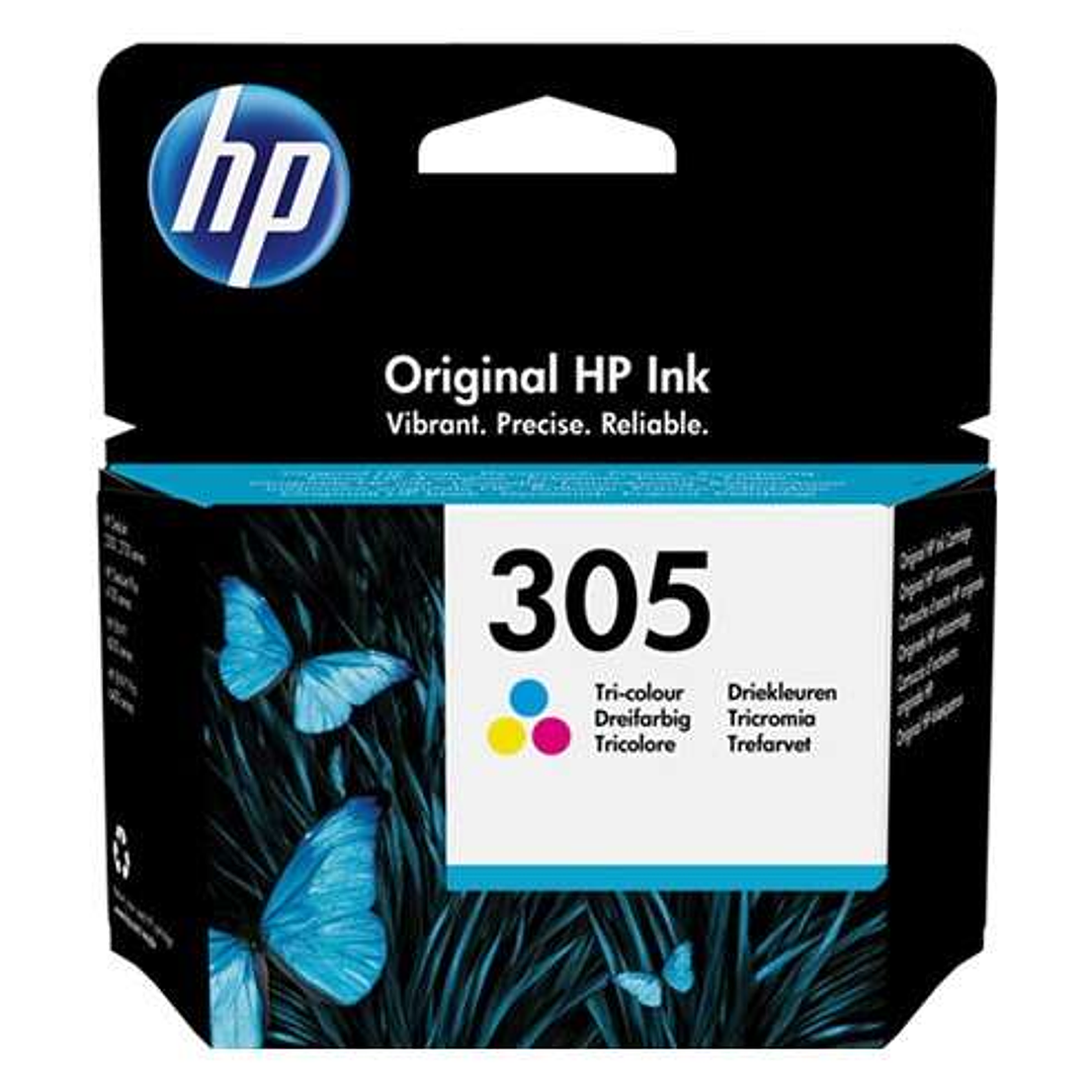 HP 305 Color Cartucho de Tinta Original - 3YM60AE 1