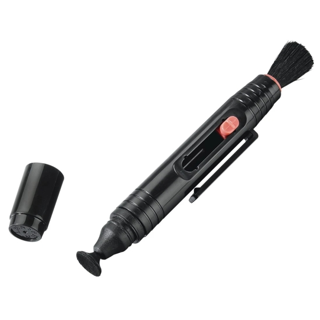 Hama Boligrafo de Limpieza para Camaras - Cepillo Retractil - Punta de Terciopelo - Color Negro 1