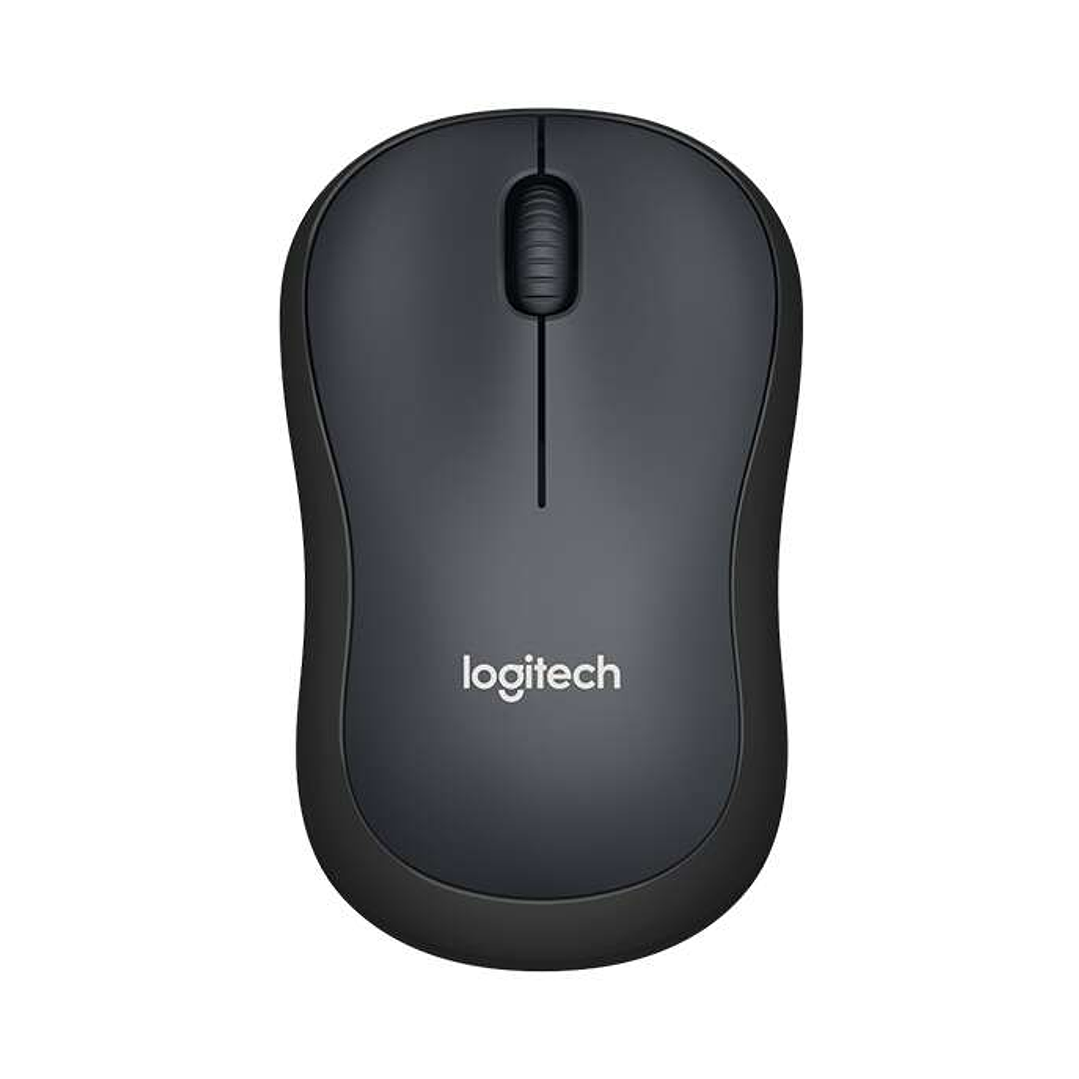 Logitech M220 Silent Raton Inalambrico 1000dpi - Silencioso - 3 Botones - Uso Ambidiestro - Color Gris 1