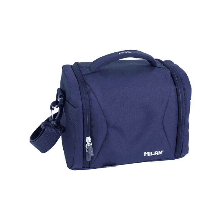 Milan Coleccion 430 Bolsa Isotermica Porta Alimentos 5L - Interior Aislante Termico - Apertura Total - Color Azul Marino 1