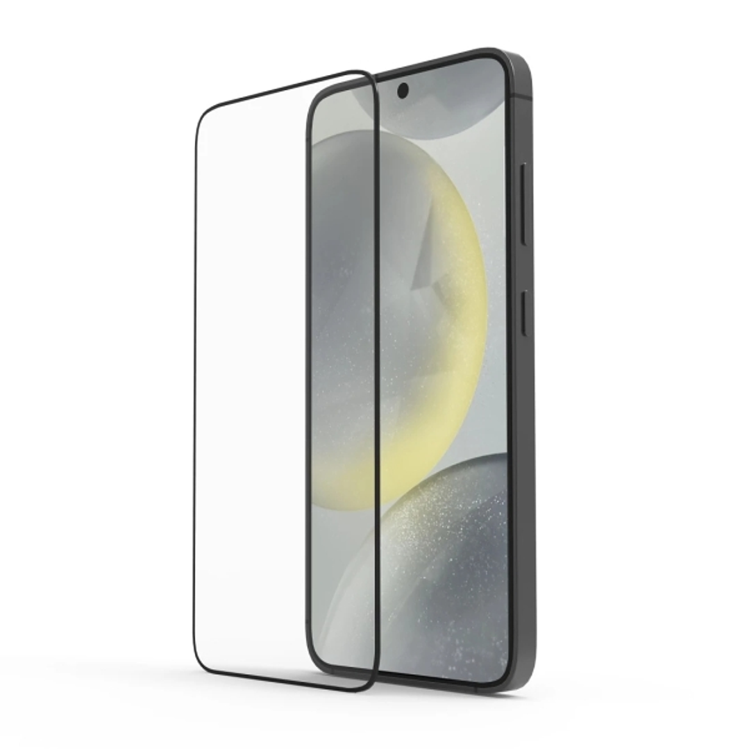 Hama Extreme Protect Protector de Pantalla para Samsung Galaxy S25 Edge - Vidrio Templado - Antihuellas - Grado de Dureza 10H - Proteccion D3O - Color 1