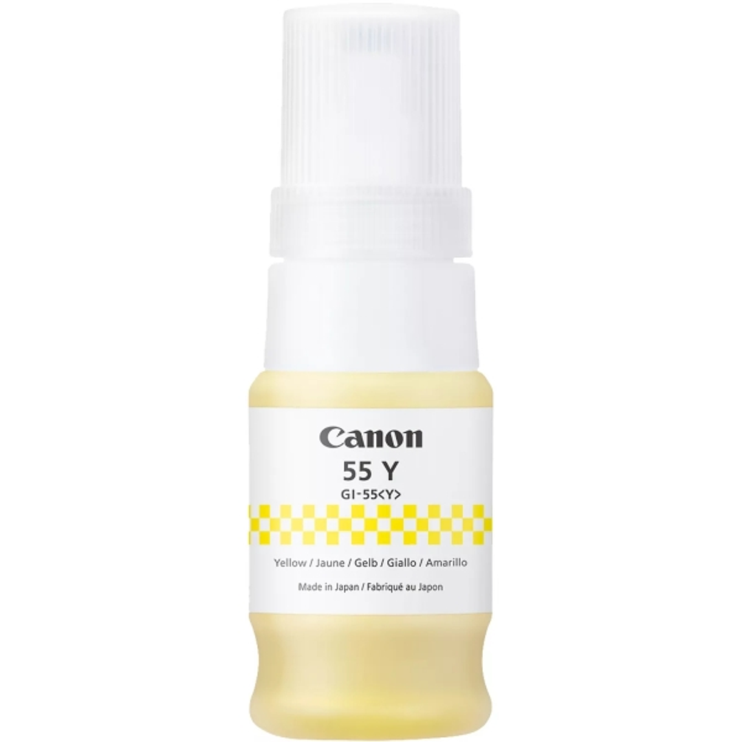 Canon GI55 Amarillo Botella de Tinta Original - GI55Y/6291C001 1