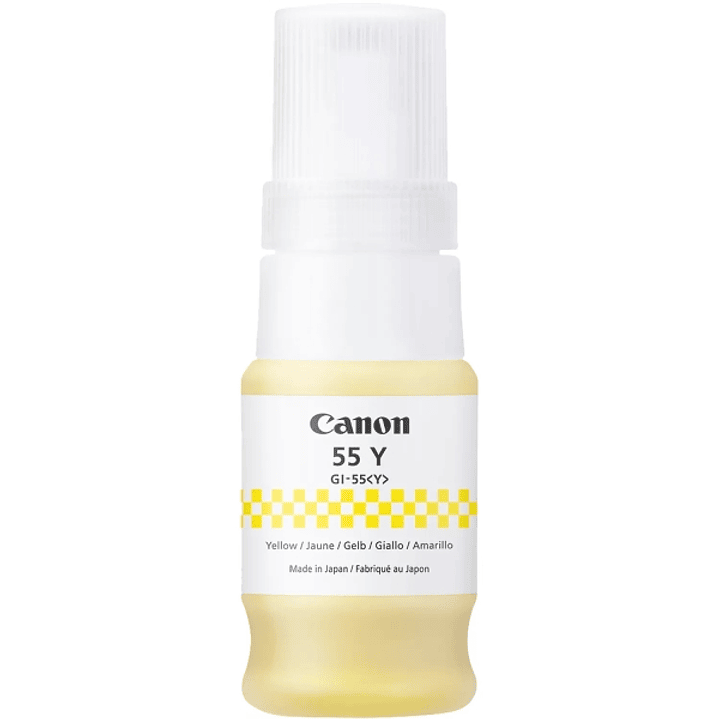Canon GI55 Amarillo Botella de Tinta Original - GI55Y/6291C001 1