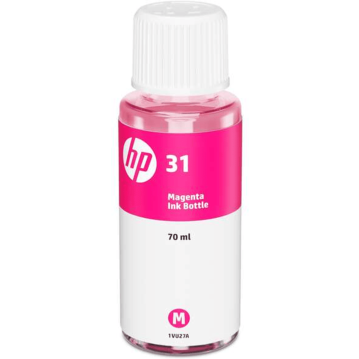 HP 31 Magenta Botella de Tinta Original - 1VU27AE 1