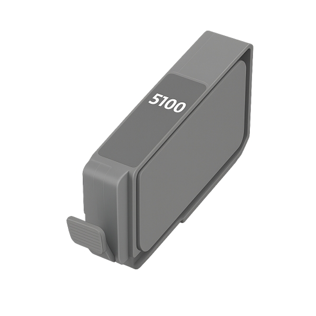 Canon PFI5100 Gris Cartucho de Tinta Pigmentada Generico - Reemplaza PFI5100GY/6959C001 1