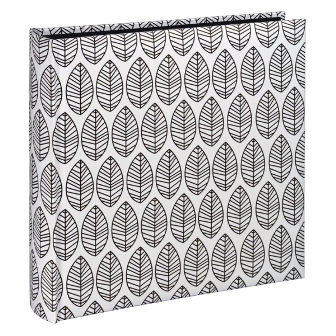 Hama la Fleur Album de Fotos - 100 Paginas Negras - Tapa Plastificada - 30x30cm - Color Blanco 1