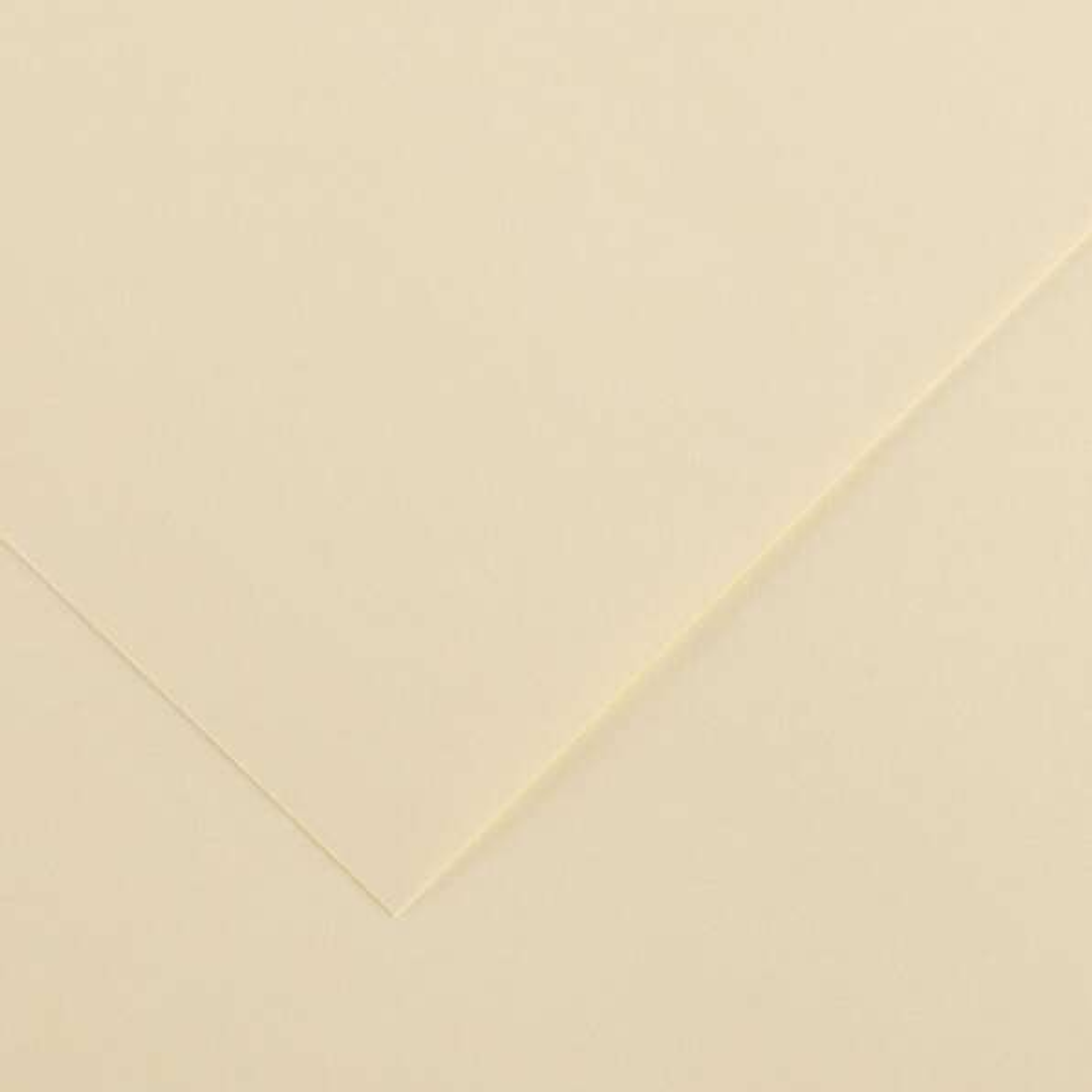 Canson Guarro Pack de 25 Cartulinas Iris de 185g - 50x65cm - Color Crema 1