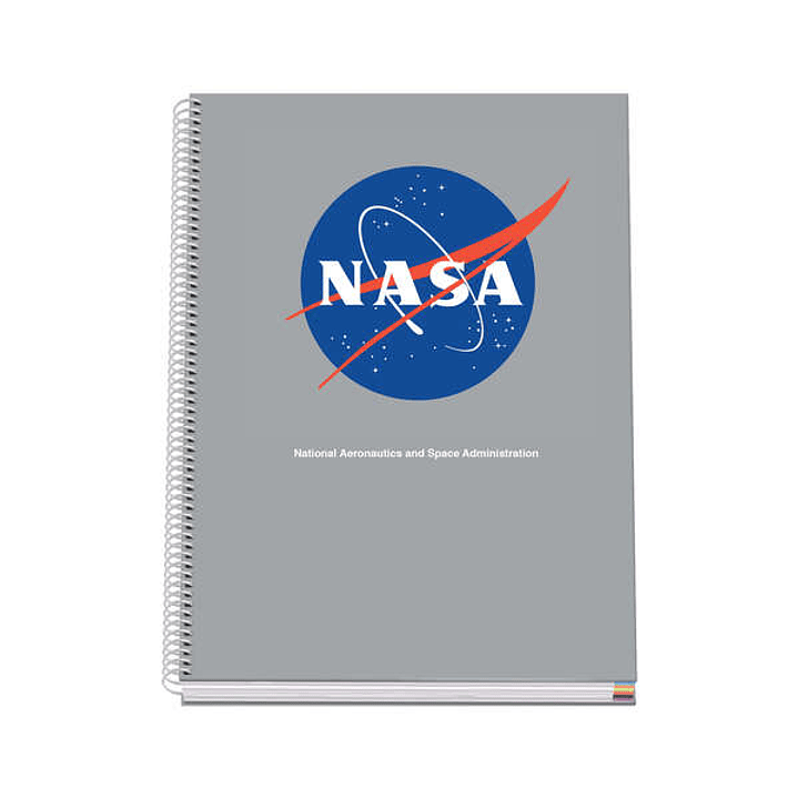 Dohe Cuaderno Espiral Tapa Dura A4 - 228x300mm - Cubierta Carton Forrado Impreso a Color - Espiral Metalico Blanco - 100 Hojas Offset 90g Microperfora 1