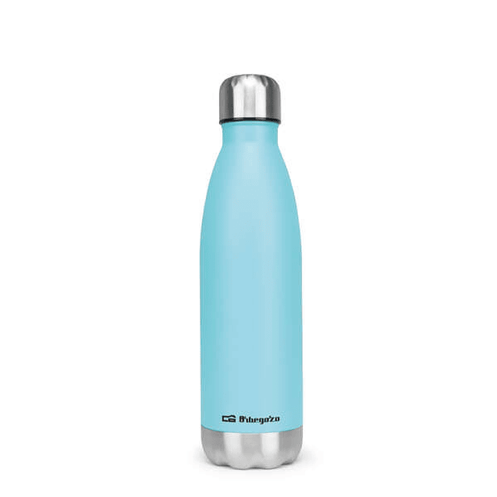 Orbegozo TRL 503 Botella Termo - Conserva Liquidos Frios y Calientes hasta 24 Horas - Tapon Hermetico - Libre de BPA - 500ml de Capacidad 1