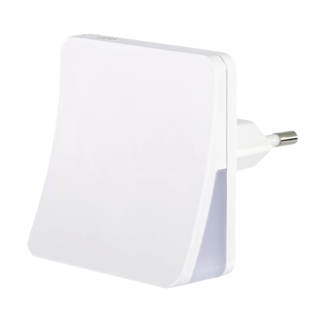 Hama Edge Luz LED Nocturna con Enchufe - IP20 - Sensor de Luz - 6x6x7cm - Color Blanco 1