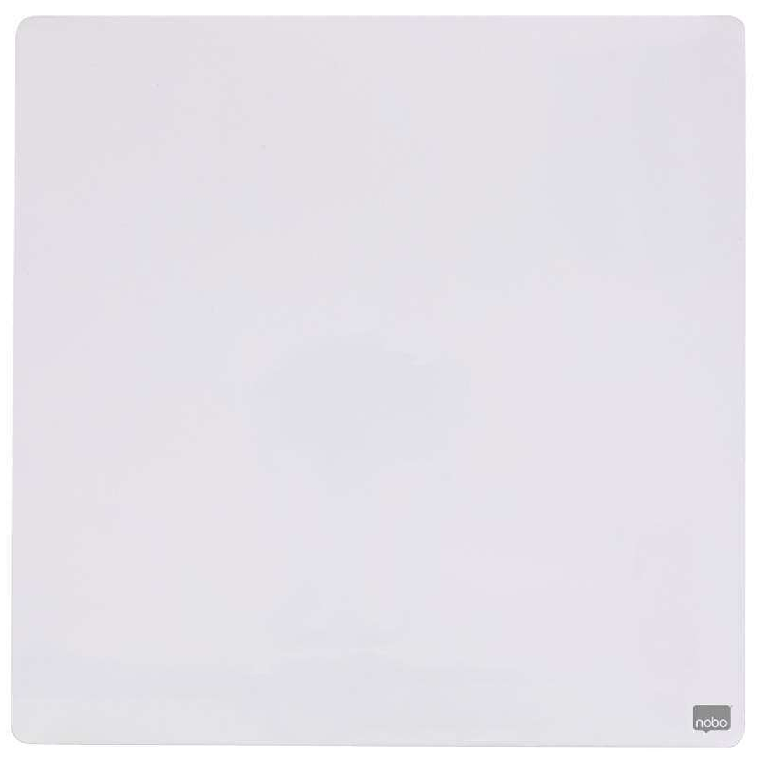 Nobo Mini Pizarra Magnetica Tile 360x360mm - sin Marco - Baldosas de Borrado en Seco - Blanco 1