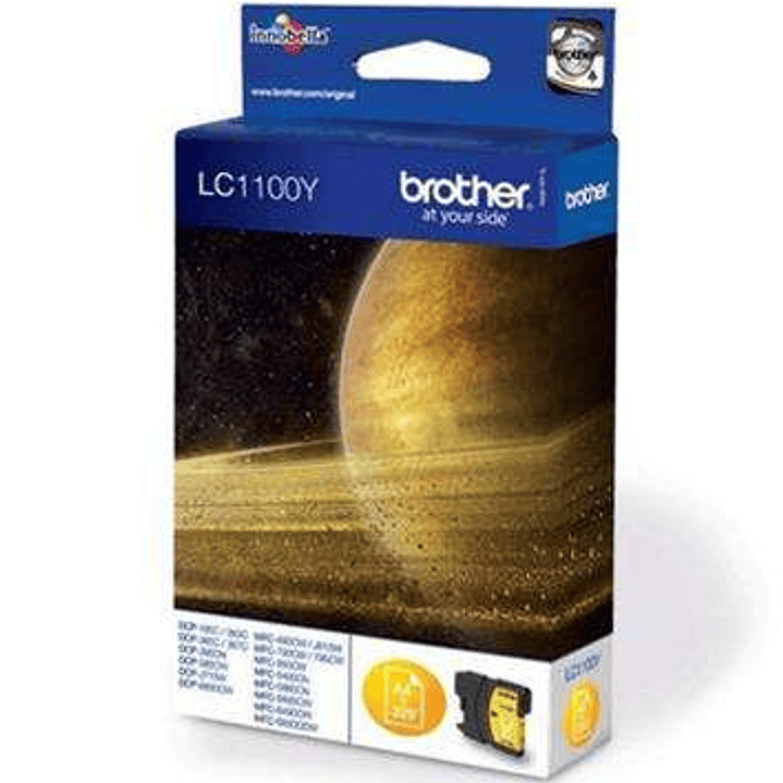 Brother LC1100 Amarillo Cartucho de Tinta Original - LC1100Y 1