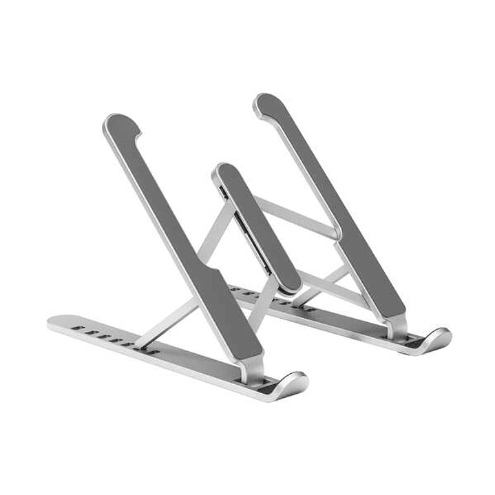 Aisens Soporte de Sobremesa Ajustable para Portatil / Tablet - Color Plata 1