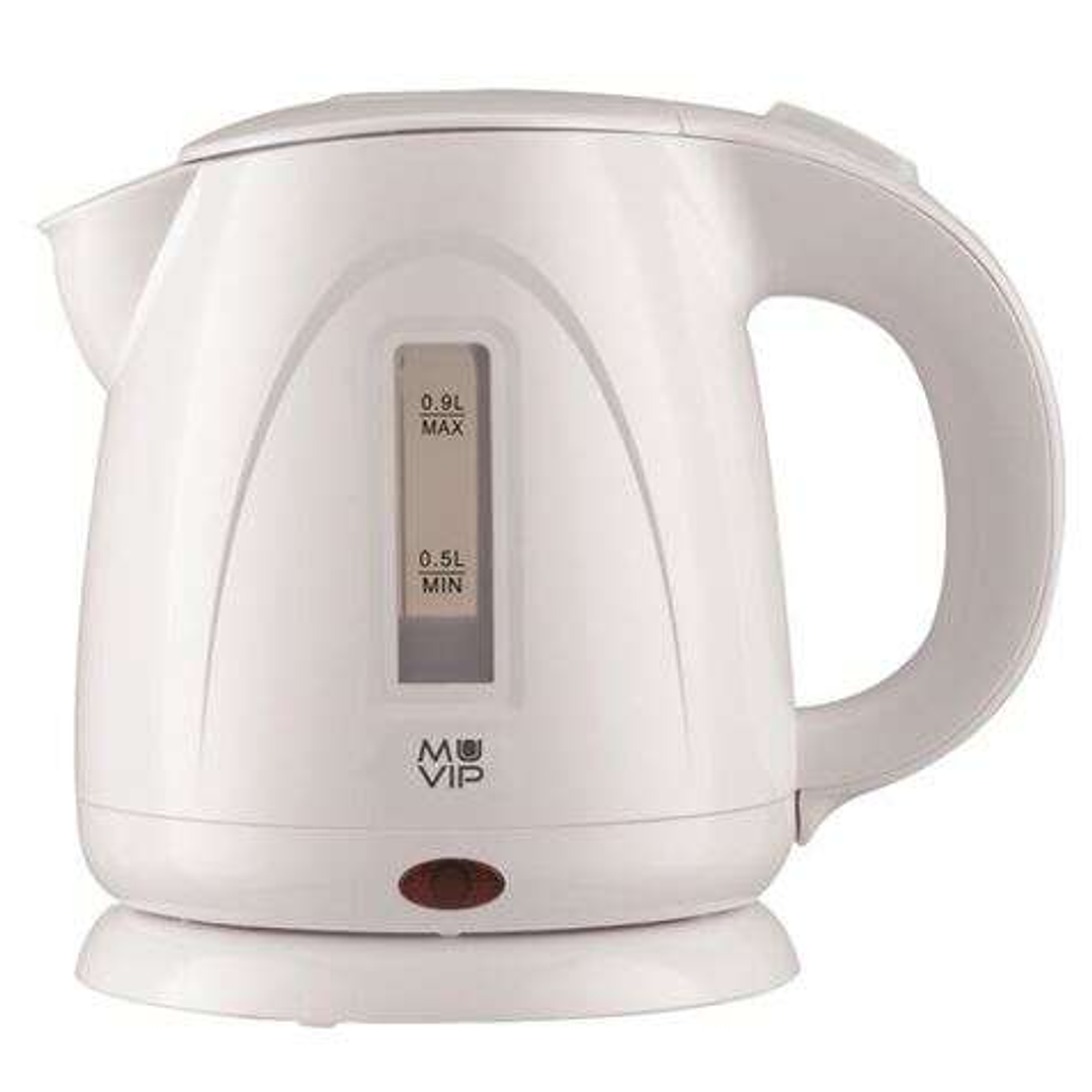 Muvip Hervidor de Agua Electrico 1300W - Capacidad 0.9L - Indicador de Nivel - Base Giratoria 1
