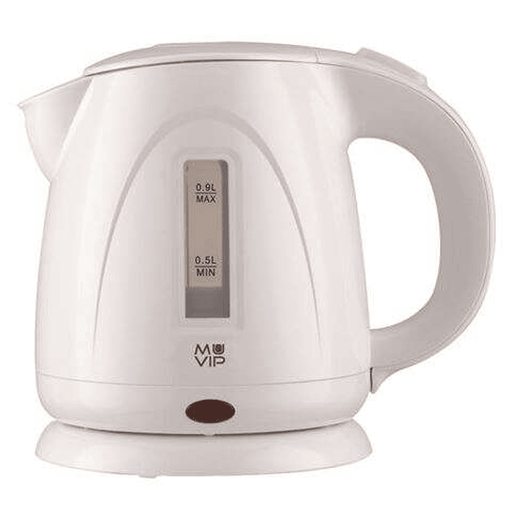 Muvip Hervidor de Agua Electrico 1300W - Capacidad 0.9L - Indicador de Nivel - Base Giratoria 1
