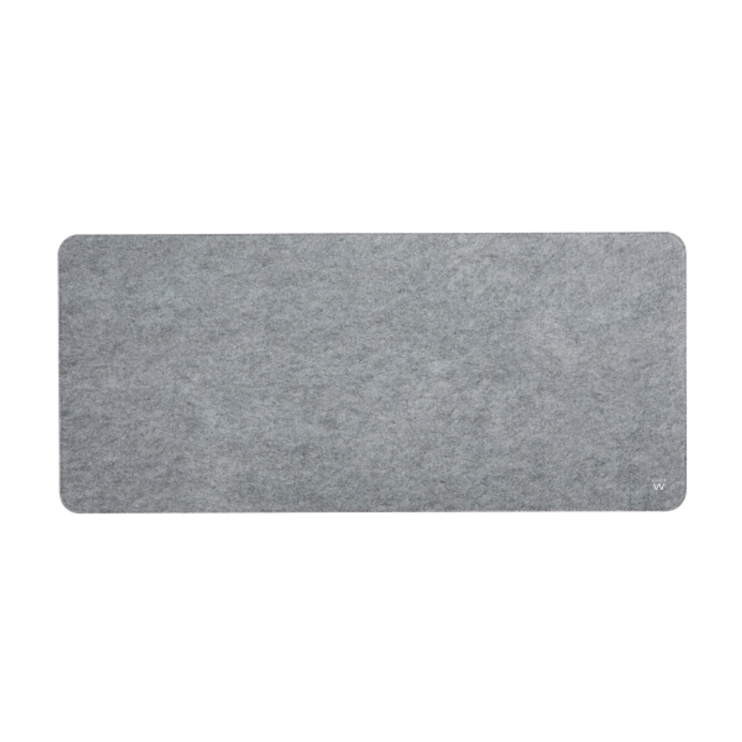 Ewent Alfombrilla de Raton Extragrande para Oficina y Juegos - Extragrande - Superficie de Fieltro - Base de Goma Antideslizante - 900x400x3mm - Color 1