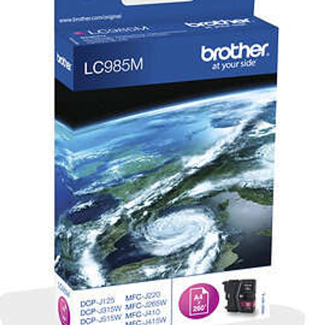 Brother LC985 Magenta Cartucho de Tinta Original - LC985MBP 1