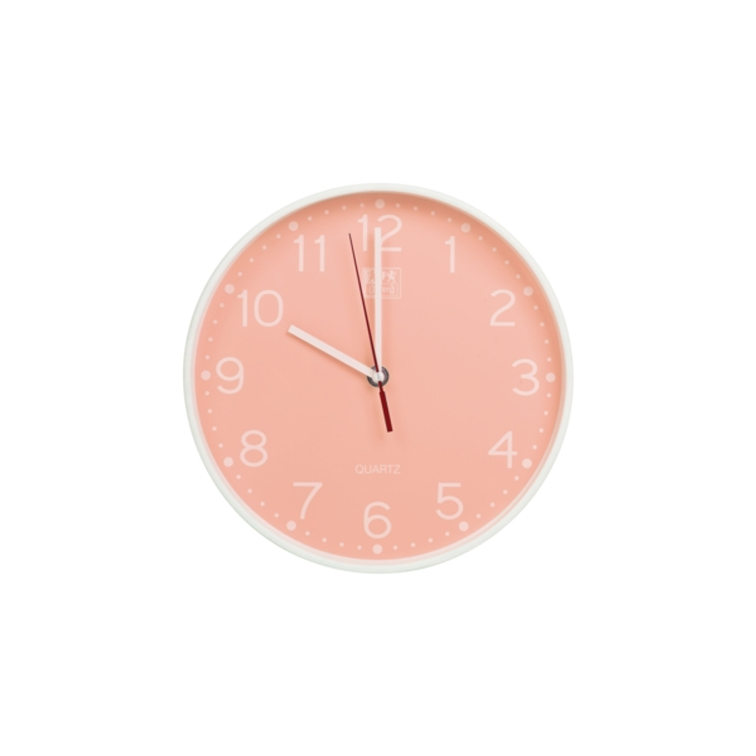 Oxford Reloj de Pared Silencioso para Escritorio Calm 25cm - Diseño Moderno y Elegante - Funcionamiento Silencioso - Tamaño Compacto de 25cm - Color P 1