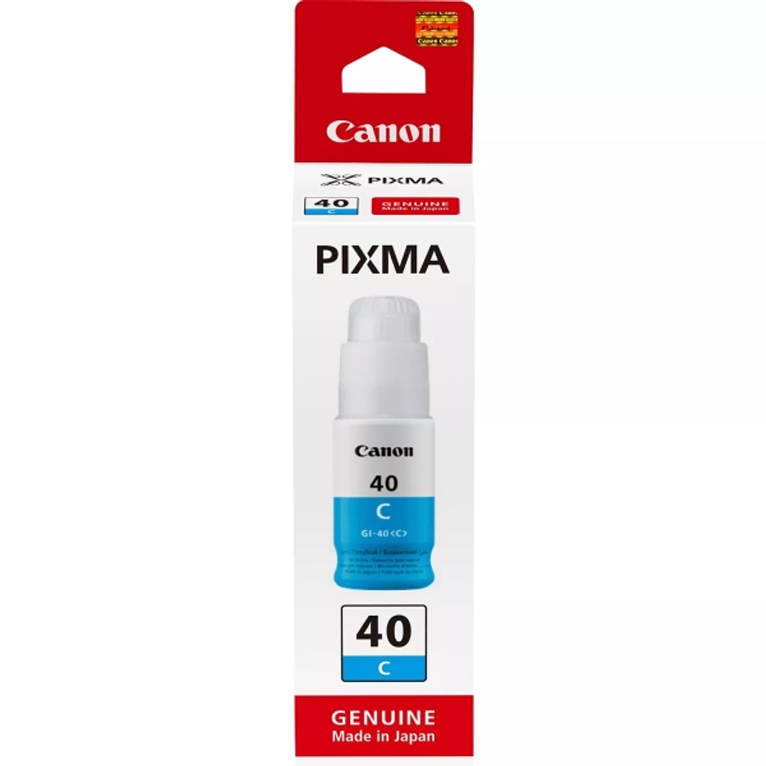 Canon GI40 Cyan Botella de Tinta Original - GI40C/3400C001 1