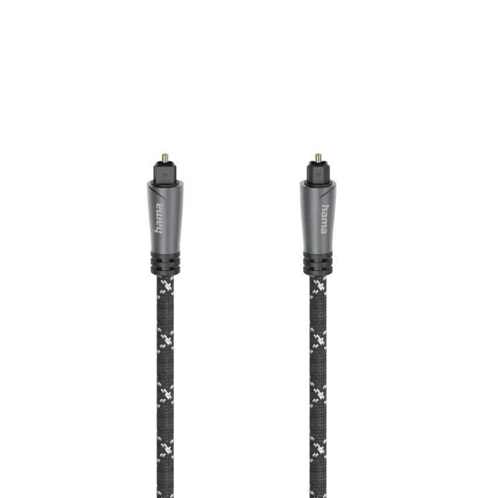 Hama Prime Cable de Fibra Optica - Longitud 1.5m - Color Negro 1