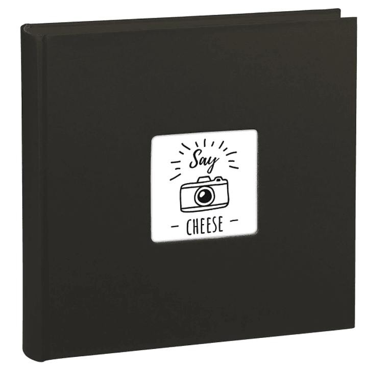 Hama Fine Art Album de Fotos - 100 Paginas Negras - Tapa de Papel - 30x30cm - Color Negro 1