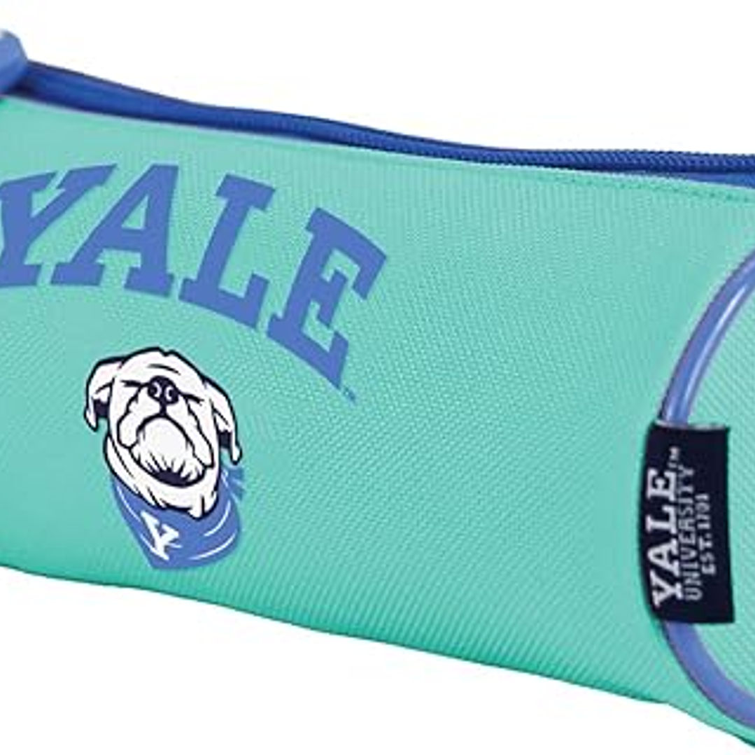 Dohe Yale Dog Portatodo Simple Redondo - Cierre con Cremallera y Tirador de Goma 1