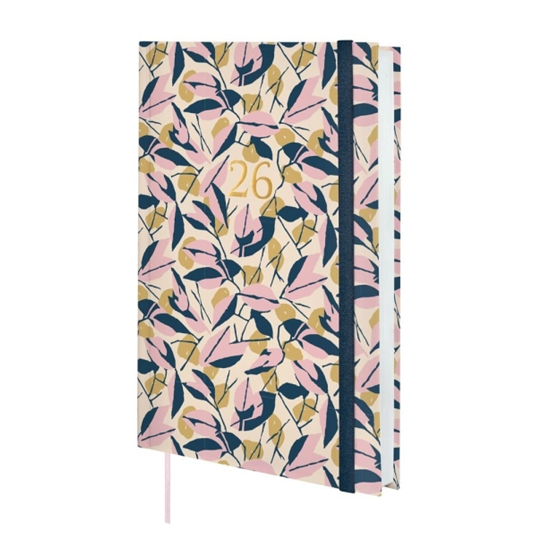 Finocam Dynamic Berlin Agenda - Anual 2026 - Cierre de Goma - Formato Y10 - 145x28x210mm - 1 Dia por Pagina - Tematica de Hojas 1