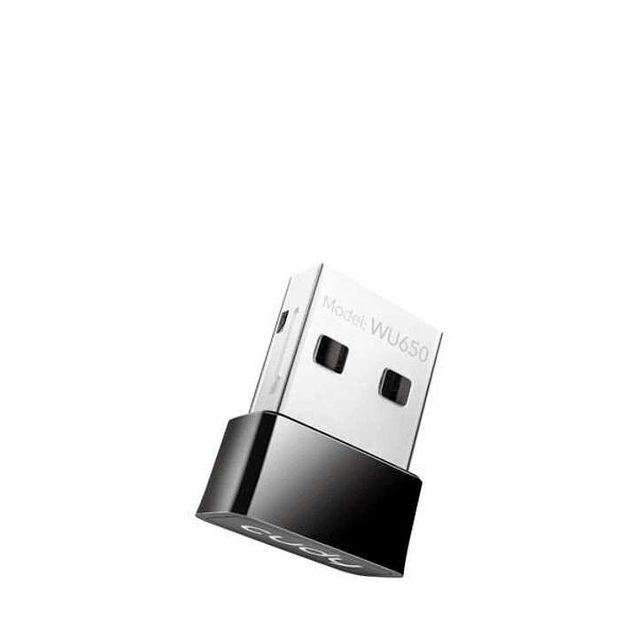 Cudy WU650 Mini Adaptador Wi-Fi USB 2.0 AC650 Doble Banda - Hasta 433Mbps en 5GHz 1