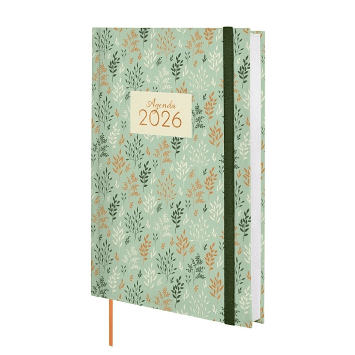 Finocam Dynamic Berlin Agenda - Anual 2026 - Cierre de Goma - Formato Y10 - 145x28x210mm - 1 Dia por Pagina - Tematica de Hojas 1