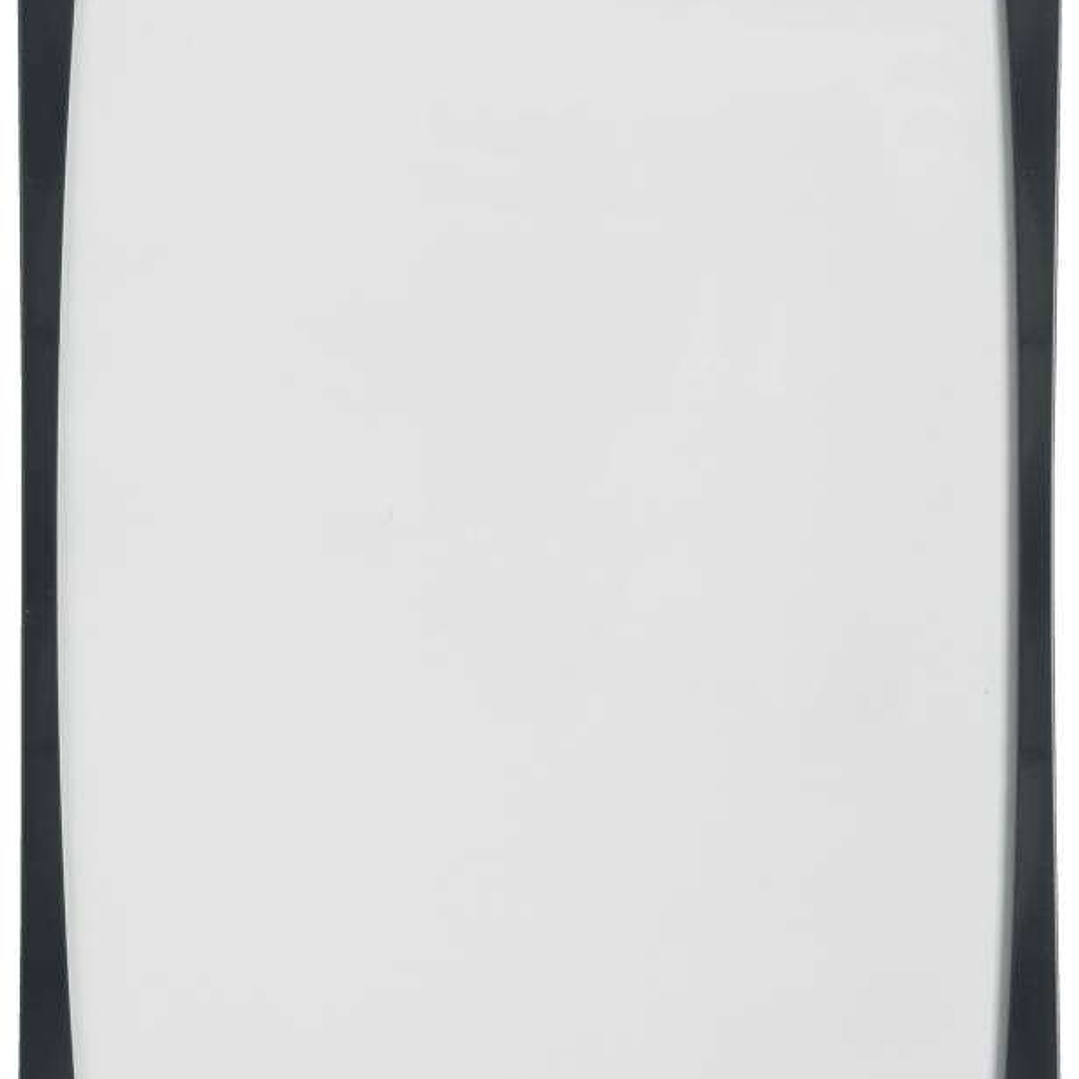 Nobo Mini Pizarra Magnetica con Marco Arqueado 215x280 - Elegante Diseño Plateado y Negro - Almohadillas Adhesivas e Imanes Incluidos - Blanco 1