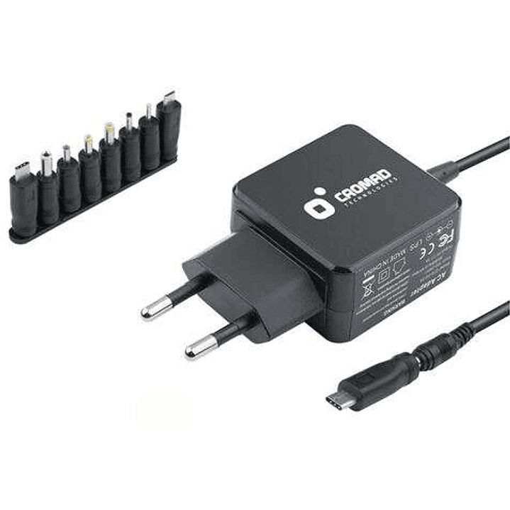 Cromad Cargador de Pared Universal Automatico 16W - 9 Conectores Diferentes 1