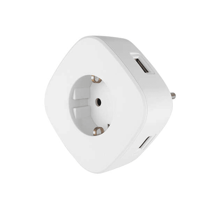 Orbegozo EN 1500 Enchufe 4 en 1 - Carga Multiples Dispositivos Simultaneamente - Compacto y Versatil - Ideal para Viajes y Desplazamientos 1